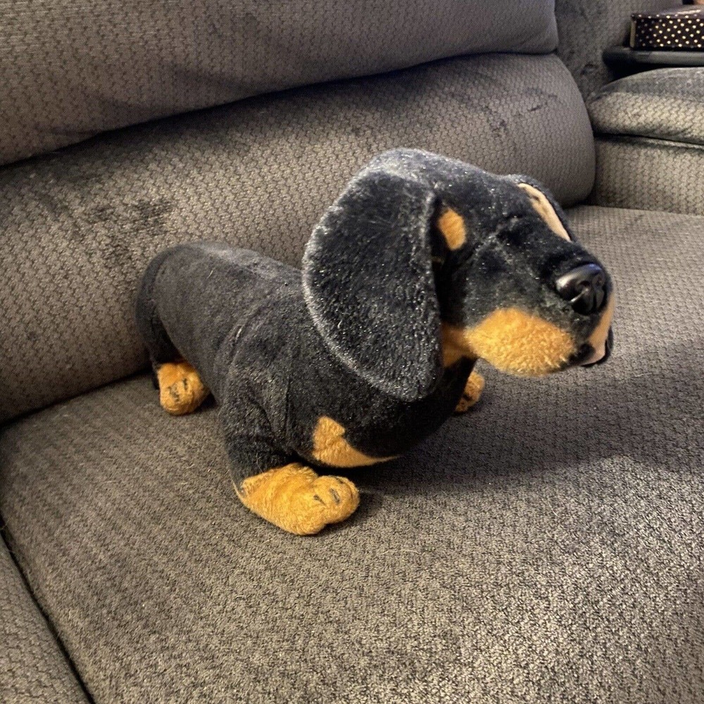 Tiger Tales Plush Dachshund Realistic Stuffed Animal Dog Wiener Dog